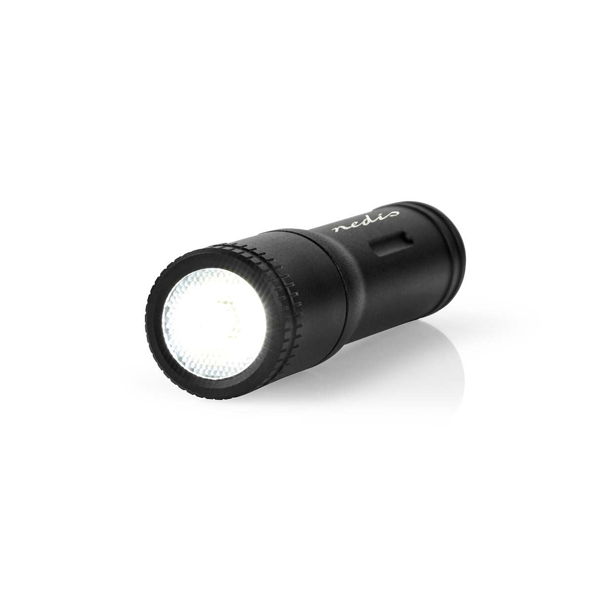 Nedis LED Torch | Battery Powered | 1.5 V DC | 3 W | 1x AAA/LR03 | Rated luminous flux: 100 lm | Light range: 35 m | Beam angle: 10 °