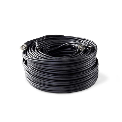 Nedis CCTV Security Cable | BNC / DC | 30.0 m | Round | PVC | Black | Gift Box