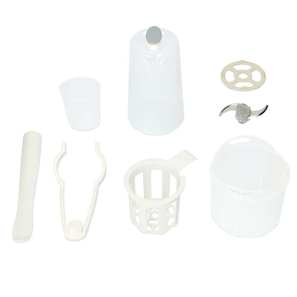 Alecto BFP-66 | 5-in-1 Healthy Baby Food Belnder Maker | White