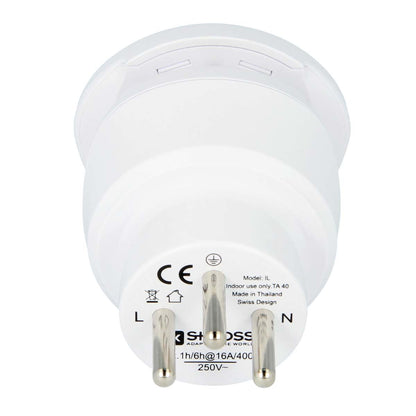 Skross SKross | Travel Adapter Combo - World-to-Israel Earthed
