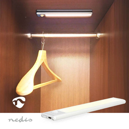 Nedis Cabinet Light | 110 lm | Rechargeable | 1100 mAh | Motion Sensor | 10 hrs | 5 V DC