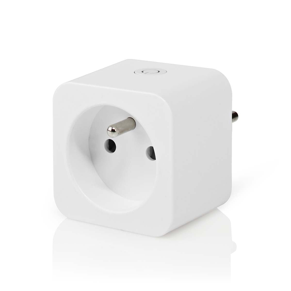 Nedis SmartLife Smart Plug | Wi-Fi | IP21 | Power meter | 3680 W | Type E (CEE 7/6) | 0 - 55 °C | Android™ / IOS | White | 1 pcs
