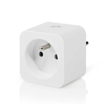 Nedis SmartLife Smart Plug | Wi-Fi | IP21 | Power meter | 3680 W | Type E (CEE 7/6) | 0 - 55 °C | Android™ / IOS | White | 1 pcs