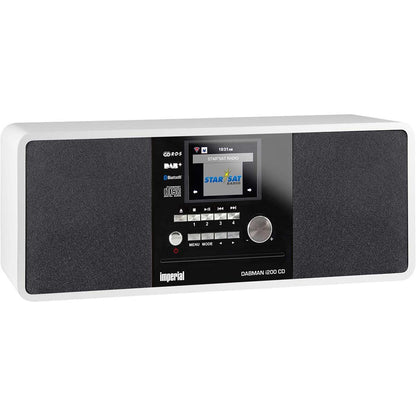 Imperial DABMAN i200 CD Multifunctional Radio DAB+ / FM / Internet / Bluetooth White