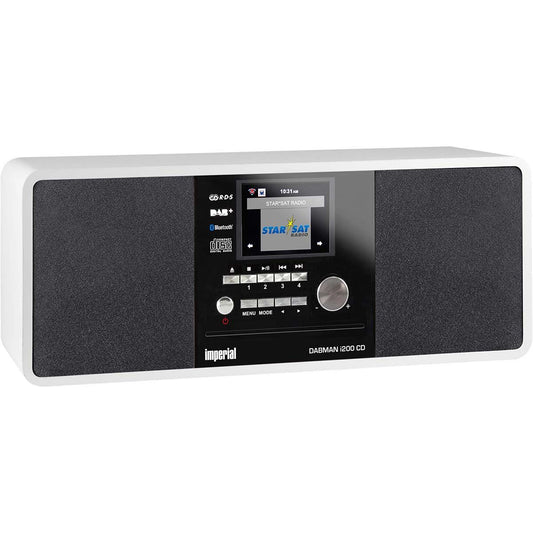 Imperial DABMAN i200 CD Multifunctional Radio DAB+ / FM / Internet / Bluetooth White