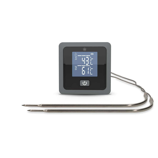 Nedis BTKAT10GY | SmartLife Meat / BBQ Probe Thermometer | Bluetooth | 2 Probes