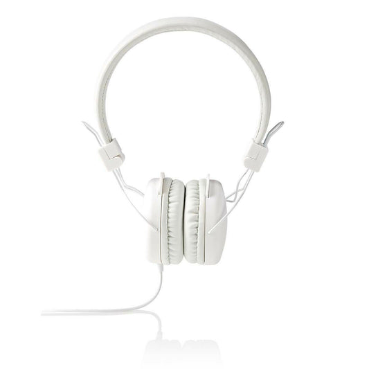 Nedis On-Ear Wired Headphones | 3.5 mm | Cable length: 1.20 m | White