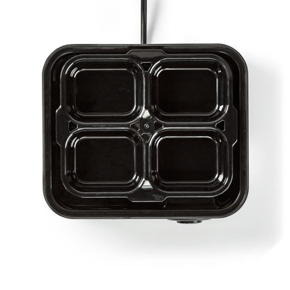 Nedis Egg Boiler | 8 Eggs | Measuring Cup | Aluminium / Black