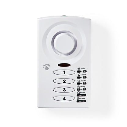 Nedis Door Entry Alarm | Battery Powered | 3x AAA/LR03 | 85 dB | White
