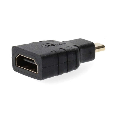 Nedis CVGB34907BK | HDMI™ Adapter | HDMI™ Micro Connector | HDMI™ Output | Gold Plated | Straight | ABS | Black | 1 pcs | Box