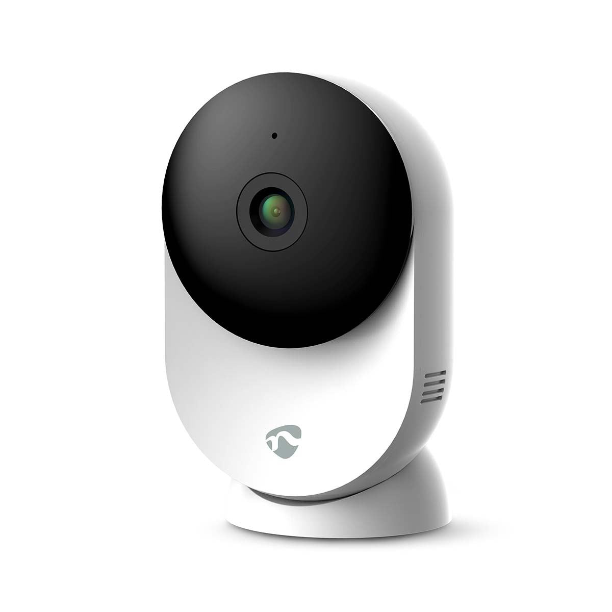 Nedis SmartLife Indoor Camera | Wi-Fi | 3MP Full HD 1296p | Cloud Storage (optional) / microSD (not included) / Onvif | With motion sensor | Night vision | White