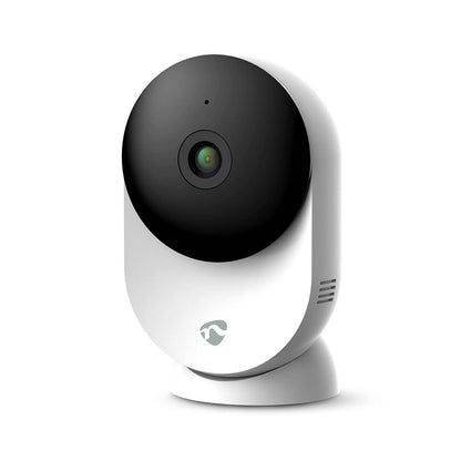 Nedis SmartLife Indoor Camera | Wi-Fi | 3MP Full HD 1296p | Cloud Storage (optional) / microSD (not included) / Onvif | With motion sensor | Night vision | White