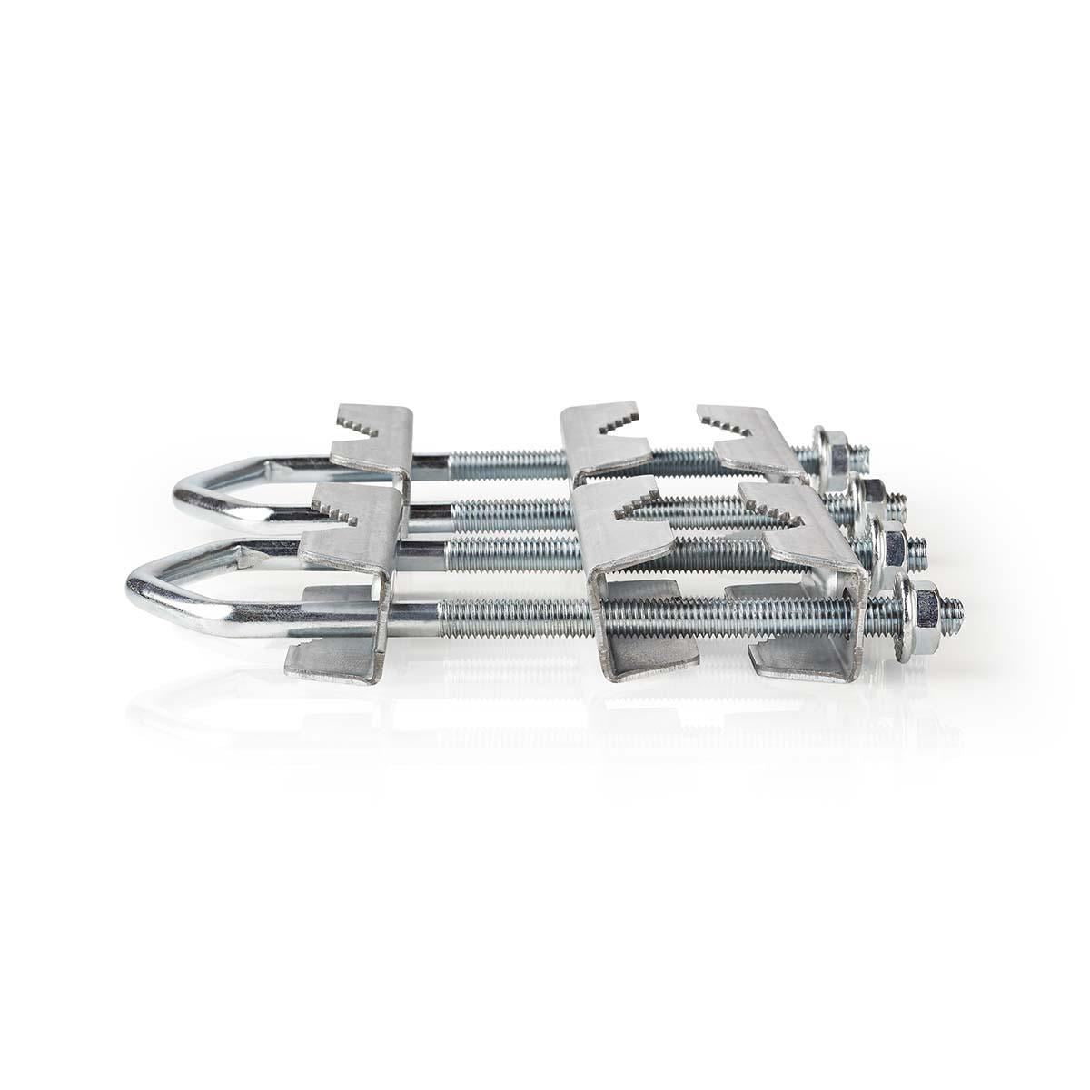 Nedis Satellite Mast Clamp | Diameter range: 40 - 60 mm | Steel | Silver