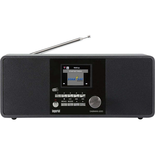 Imperial DABMAN i220 BT DAB+ / FM Internet radio with bluetooth Black