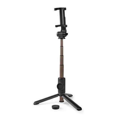 Nedis Bluetooth® Selfie Stick | Bluetooth® version: 4.2 | Maximum screen size: 3.54 " | Folded lenght: 19 cm | Unfolded length: 48 cm | Maximum weight capacity: 400 g | Battery Powered