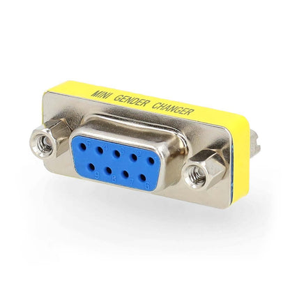 Nedis Serial Adapter | Adapter | D-SUB 9-Pin Female | D-SUB 9-Pin Female | Nickel Plated | Metal | Box