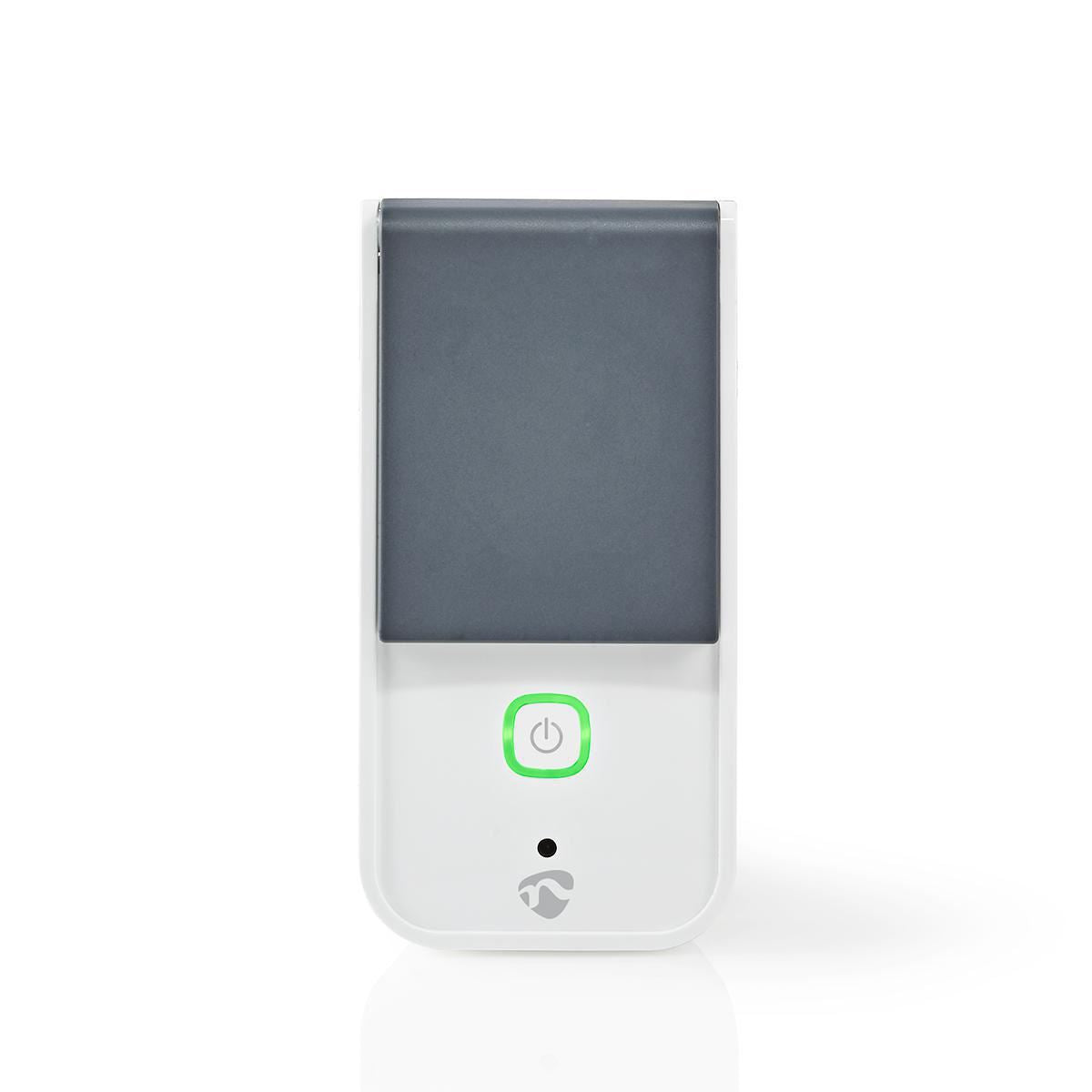Nedis SmartLife Smart Plug | Wi-Fi | IP44 | Power meter | 3680 W | Type E (CEE 7/6) | -30 - 40 °C | Android™ / IOS | Grey / White | 1 pcs