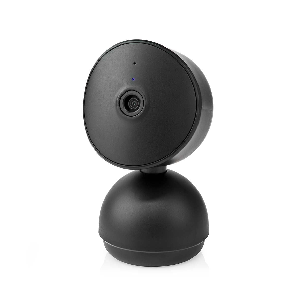 Nedis SmartLife Indoor Camera | Wi-Fi | Full HD 1080p | Pan tilt | Cloud Storage (optional) / microSD (not included) / Onvif | With motion sensor | Night vision | Black