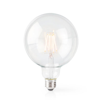 Nedis SmartLife LED Filament Bulb | Wi-Fi | E27 | 500 lm | 5 W | Warm White | 2700 K | Glass | Android™ / IOS | G125 | 1 pcs