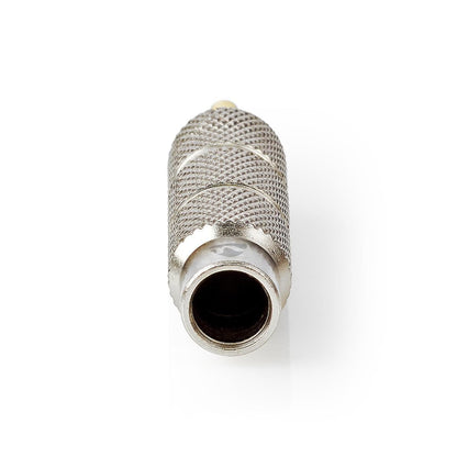 Nedis CATB22935GD | Stereo Audio Adapter | 3.5 mm Male | 6.35 mm Female | Gold Plated | Straight | Metal | Gold / Metal | 1 pcs | Cover Window Box