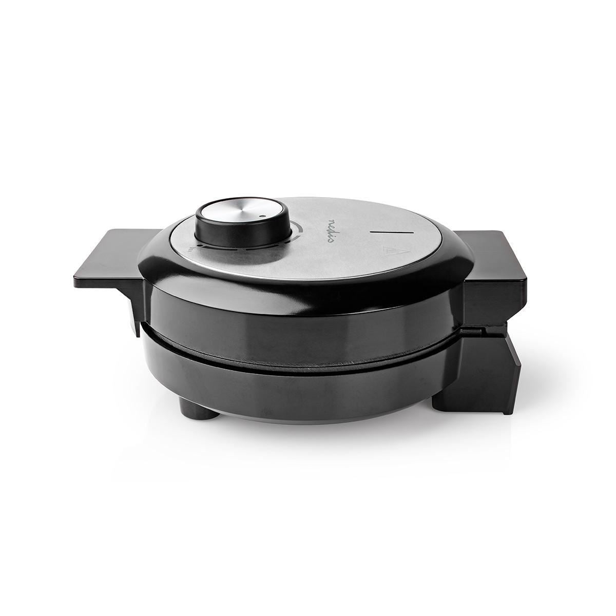 Nedis Waffle Plate | 19 cm | 1000 W | Black
