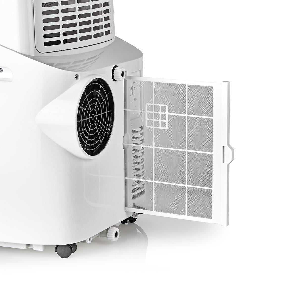Nedis SmartLife 3-in-1 Air Conditioner | Wi-Fi | 12000 BTU | 100 m³ | Dehumidification | Android™ / IOS | Energy class: A | 3-Speed | 65 dB | White