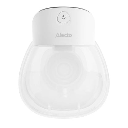 Alecto BCB50 | Alecto Electric Breast Pump Wearable, Hands-Free | Ultra Quiet 45dB Portable Pump | White