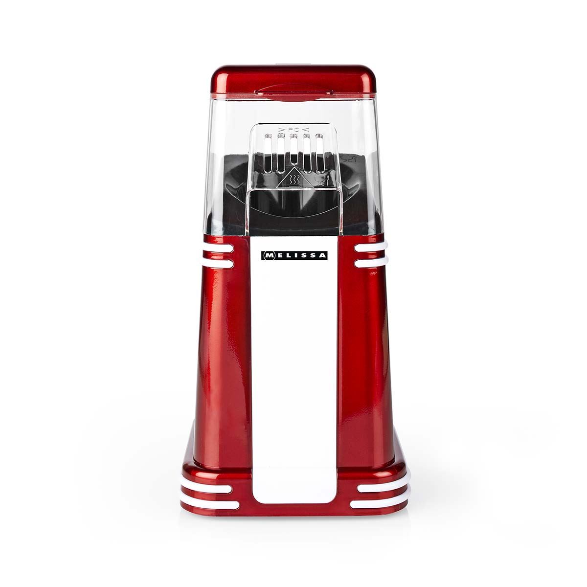 MELISSA Popcorn Maker | 60 g | 1200 W | 2–4 min | Hot Air | Red/White