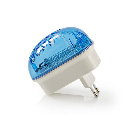 Nedis EU Travel Insect Stop Light Trap | 1 W | Lamp type: LED Light | Effective range: 20 m² | Blue / White