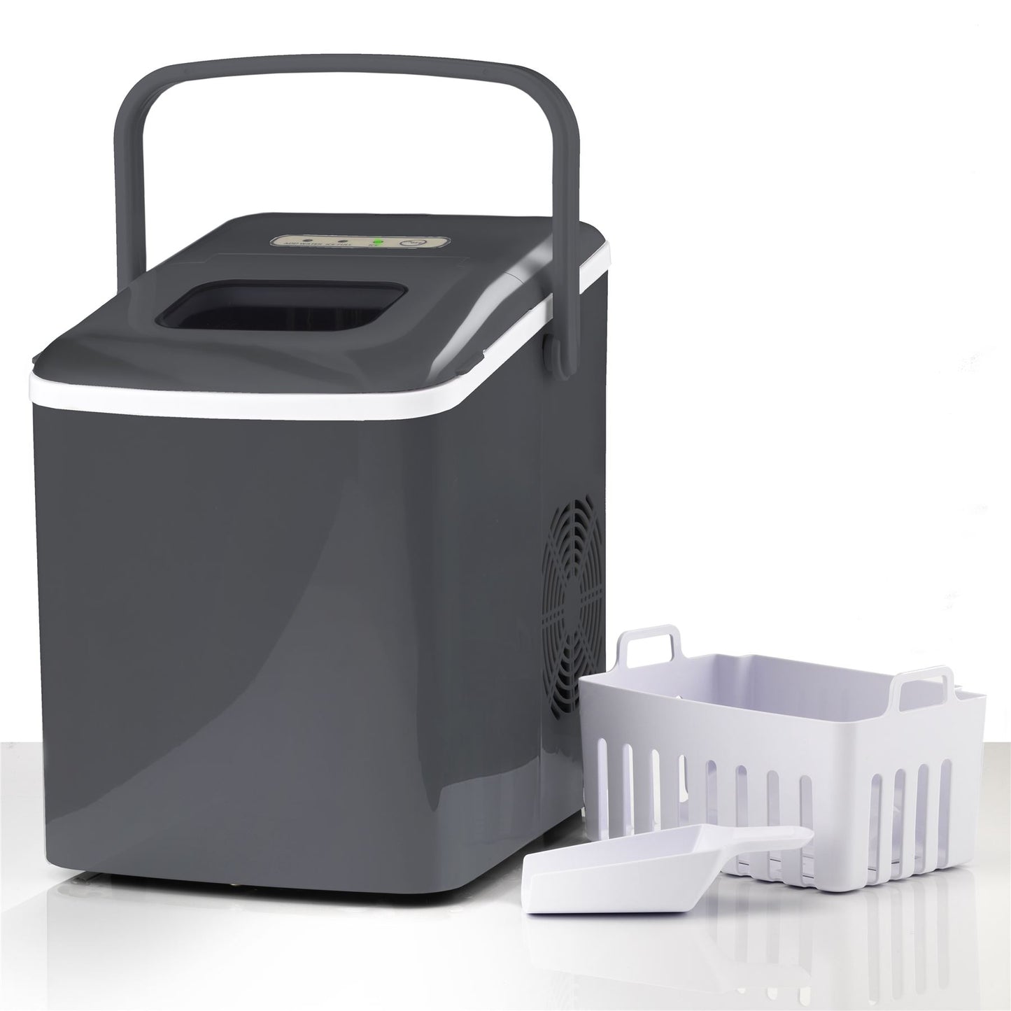 Gastronoma | Ice Cube Maker 1.8 l | 2 Size Ice Cylindrical | 15 kg | Plastic