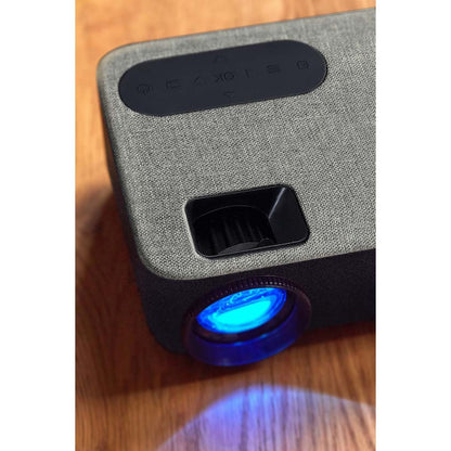 Lenco HD 720P LCD Projector with Bluetooth Grey