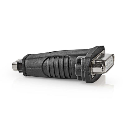 Nedis HDMI™ Adapter | HDMI™ Input | DVI-D 24+1-Pin Female | Nickel Plated | Straight | ABS | Black | 1 pcs | Box