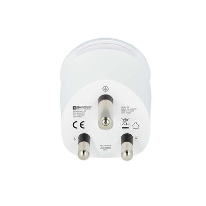 Skross SKross | Travel Adapter | Combo - World-to-South Africa Earthed