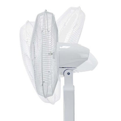 Nedis SmartLife Fan | Wi-Fi | 400 mm | Adjustable height | Rotates automatically | 3-Speed | Timer | Remote control | Android™ / IOS | White