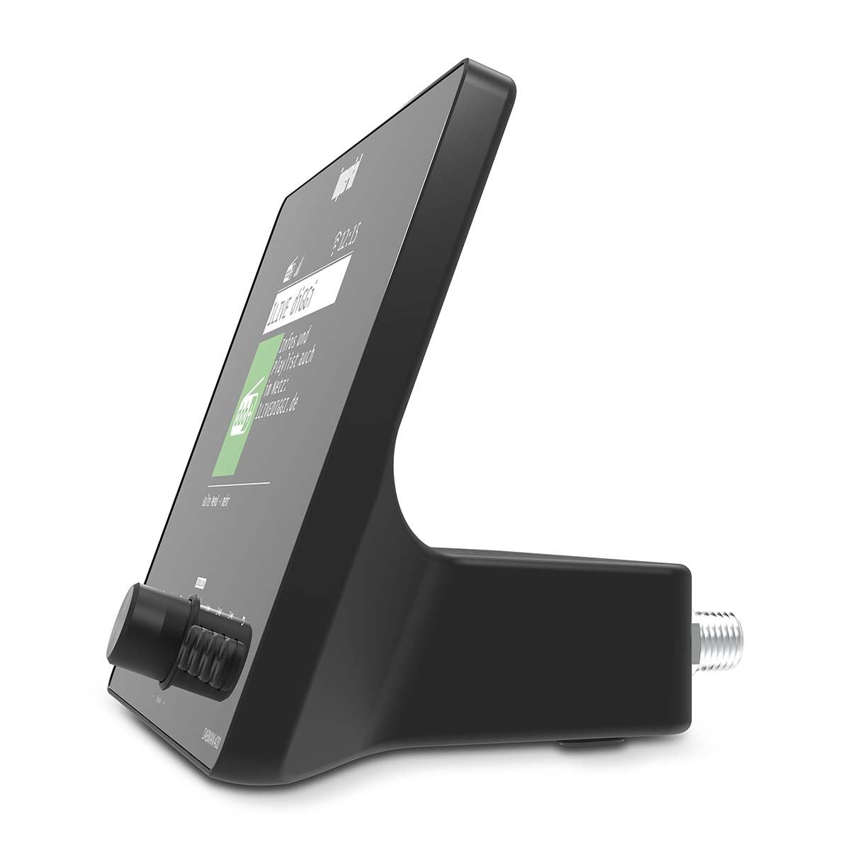 Imperial DABMANI430BK | Compact Hybrid Radio (Internet, DAB+, FM Hi-Fi tuner, Wi-Fi and LAN) with Bluetooth®
