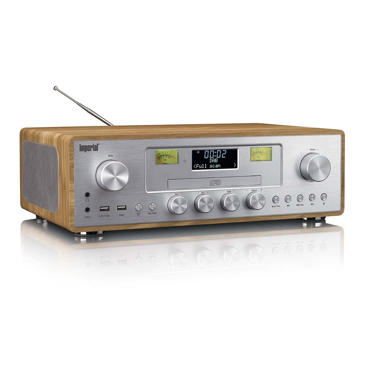 Imperial 280CDWDSI DAB+/FM Radio with CD Player, USB, Bluetooth and ASA function