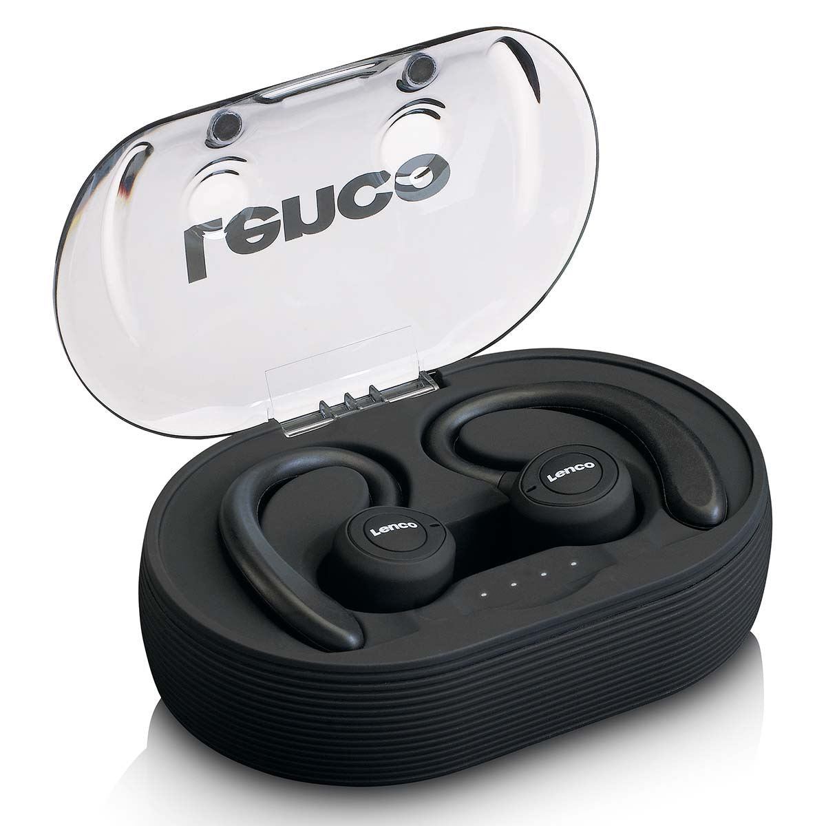 Lenco EPB-460BK | Sport IPX5 TWS Bluetooth® | Rechargable In-Ear Earphones | Black