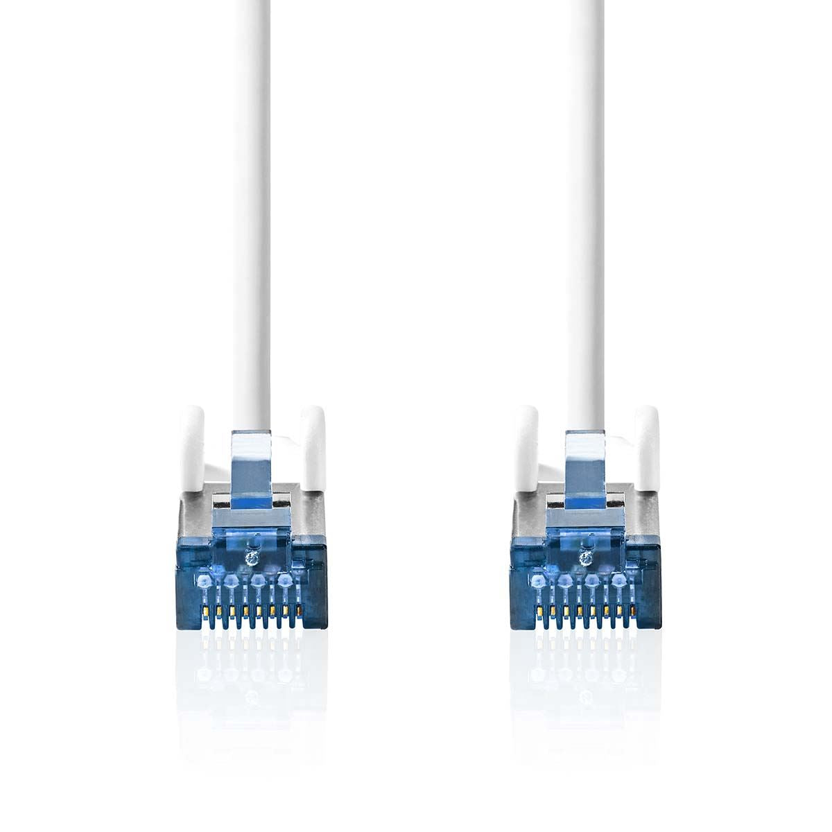 Nedis CAT6a Network Cable | S/FTP | RJ45 Male | RJ45 Male | 10.0 m | Snagless | Round | LSZH | White | Box