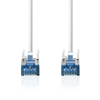 Nedis CAT6a Network Cable | S/FTP | RJ45 Male | RJ45 Male | 10.0 m | Snagless | Round | LSZH | White | Box