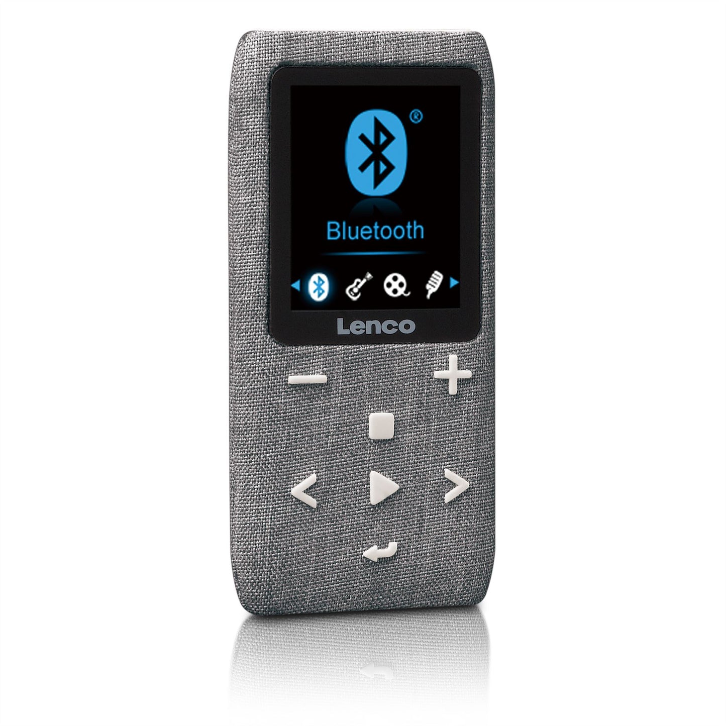 Lenco XEMIO-861GY | MP3/MP4 Player | Bluetooth® | 8GB | Micro SD Card Expansion | Grey