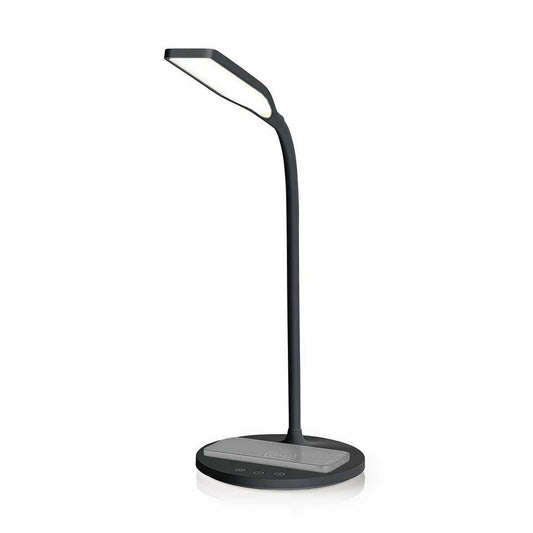 Nedis LED Lamp with Wireless Charger | Dimmer - On Product | LED / Qi | 10 W | With dimming | Cool White / Natural White / Warm White | 2700 - 6500 K