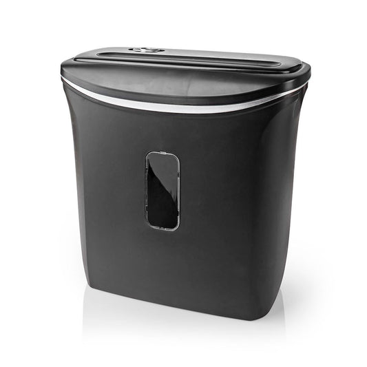 Nedis Paper Shredder | Cross Cut | 6x A4 pages | 12 l | Safety standard: DIN 4 | 300 W | Black