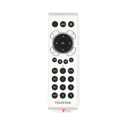 Telestar Remote Control DIRA M1 / M12i / M14i / S2 /S20C / S24i / S24 CD / S32i CD silver