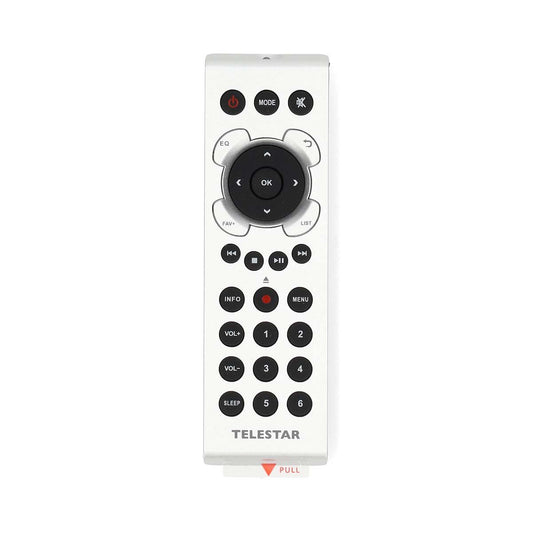 Telestar Remote Control DIRA M1 / M12i / M14i / S2 /S20C / S24i / S24 CD / S32i CD silver