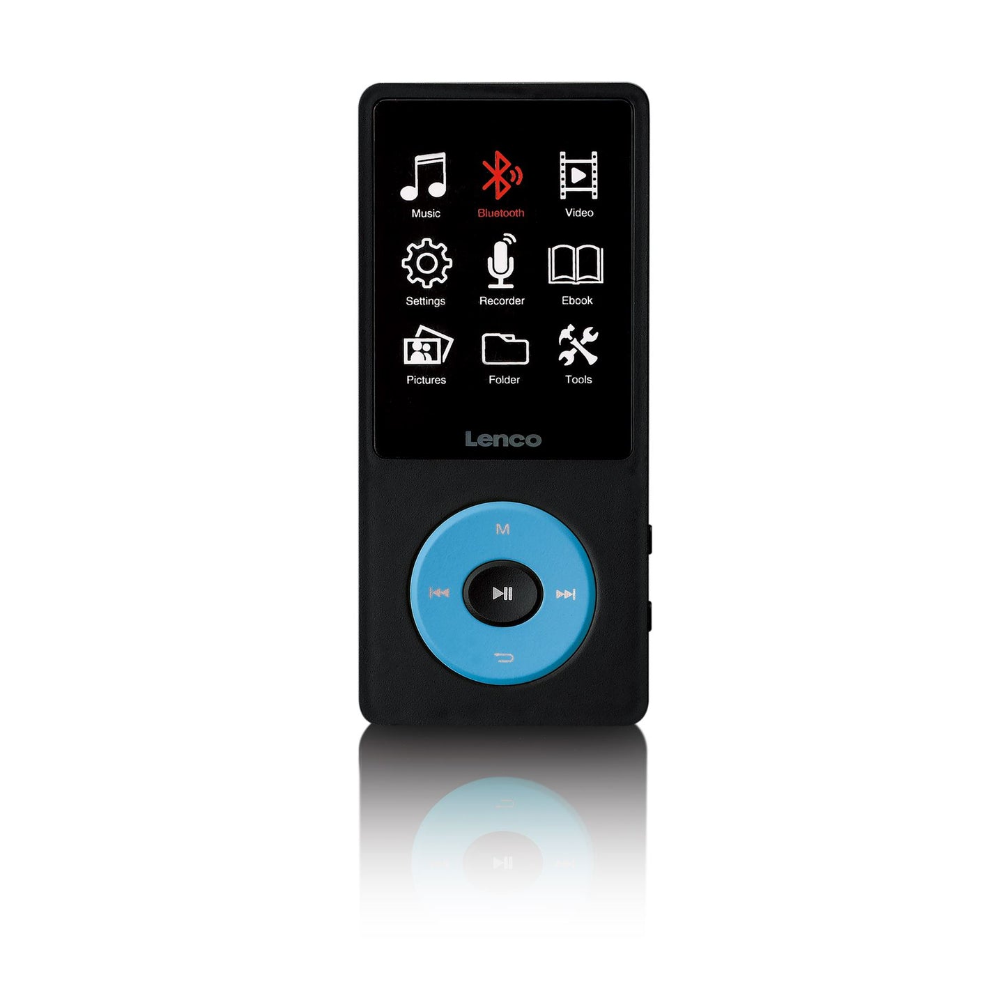 Lenco XEMIO-860BU | MMP3/MP4 Player | Bluetooth® | 8GB | Micro SD Card Expansion | Blue