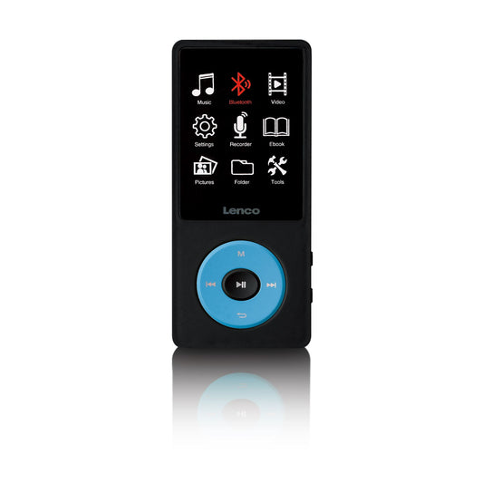 Lenco XEMIO-860BU | MMP3/MP4 Player | Bluetooth® | 8GB | Micro SD Card Expansion | Blue