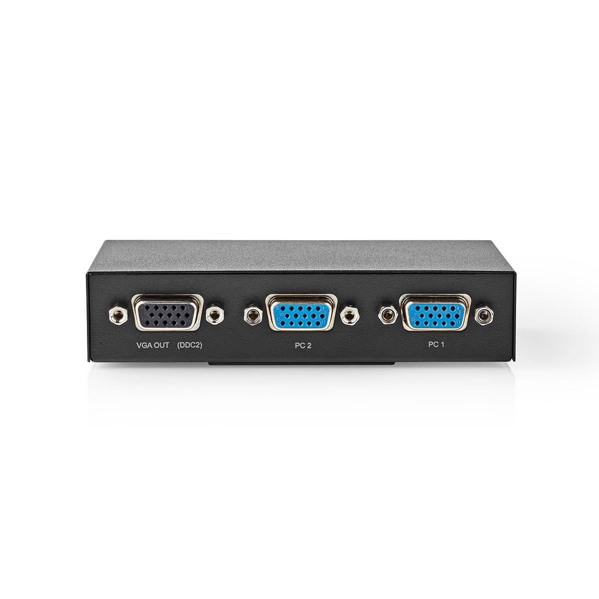 Nedis VGA Switch | 2 port(s) | Maximum resolution: 2560x1600 | 500 mHz