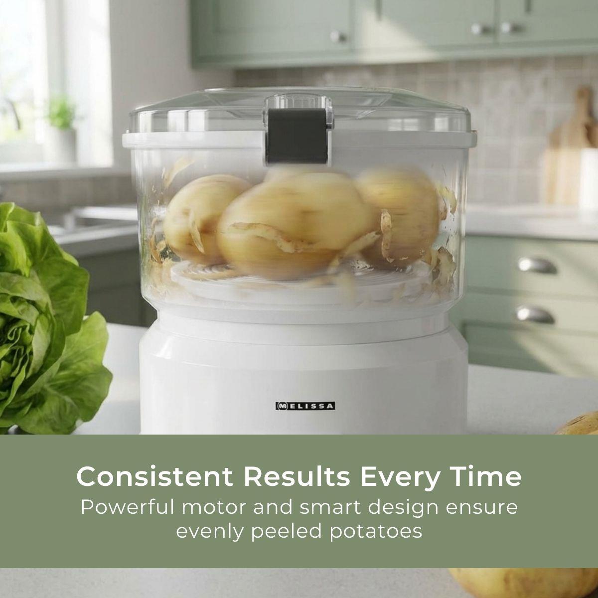 MELISSA 85W Electric Potato Peeler Machine |1kg | with Container