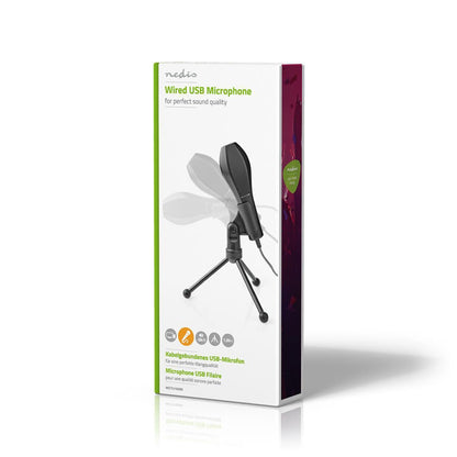 Nedis Microphone | Used for: Desktop / Notebook | Wired | 1x USB