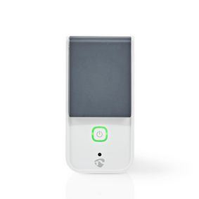 Nedis SmartLife Smart Plug | Wi-Fi | IP44 | Power meter | 3680 W | Type E (CEE 7/6) | -30 - 40 °C | Android™ / IOS | Grey / White | 1 pcs